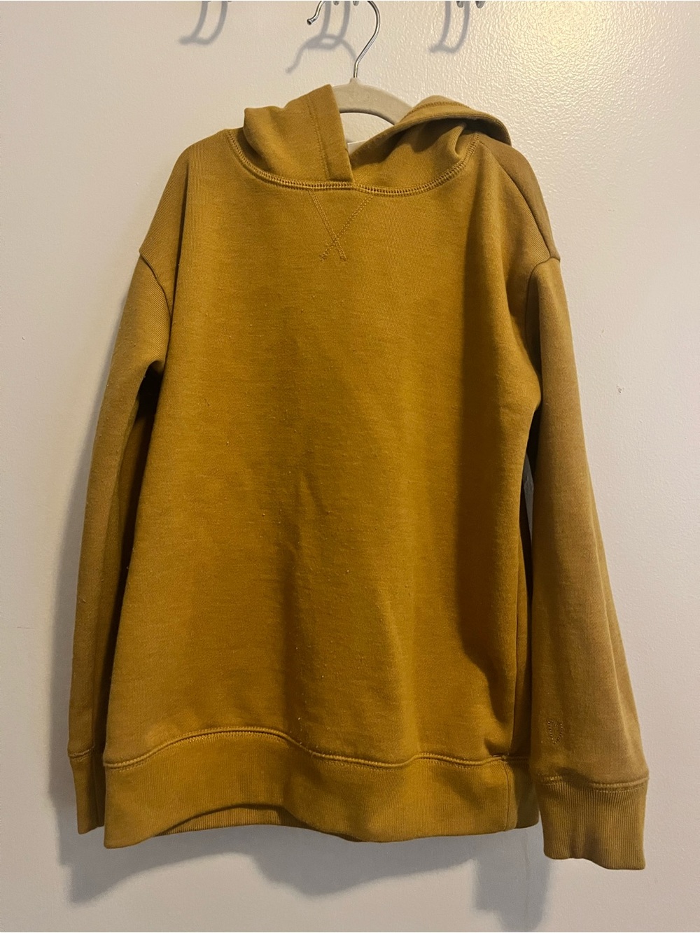 Crewcuts Boys' Mustard Hooded Sweatshirt